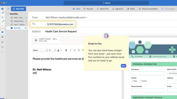 opentext-core-fax-demo