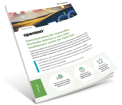 Demodia CS OpenText TestDrive