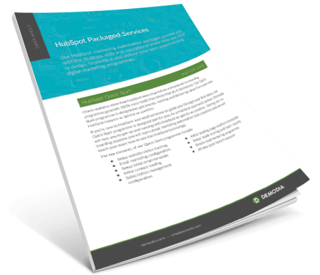 Hubspot Marketing Automation Services Packages