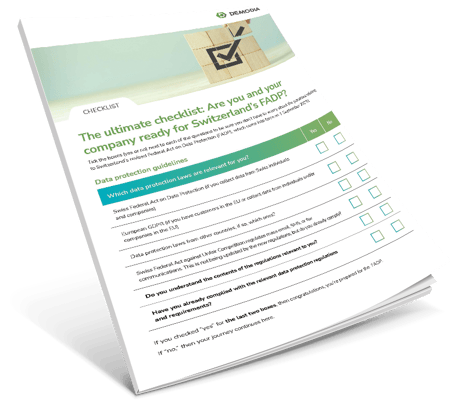 Switzerland’s FADP checklist