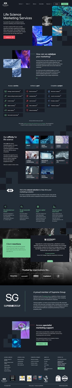 biostratamarketing-hubspot-website-example