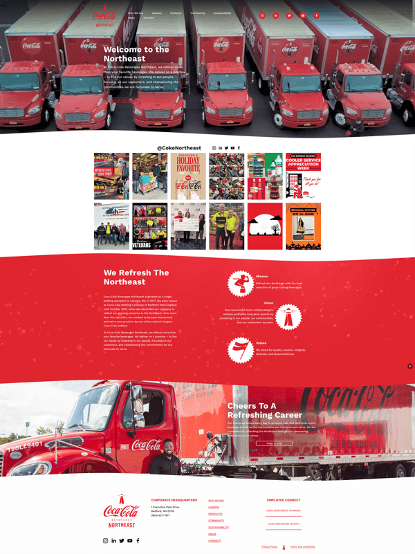 cokenortheast-hubspot-website-example