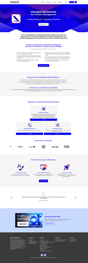 fastman-hubspot-website-example
