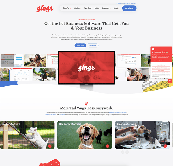 gingrapp-hubspot-website-example-tab