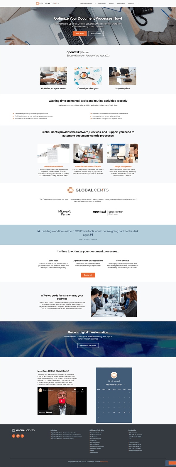 globalcents-hubspot-website-example