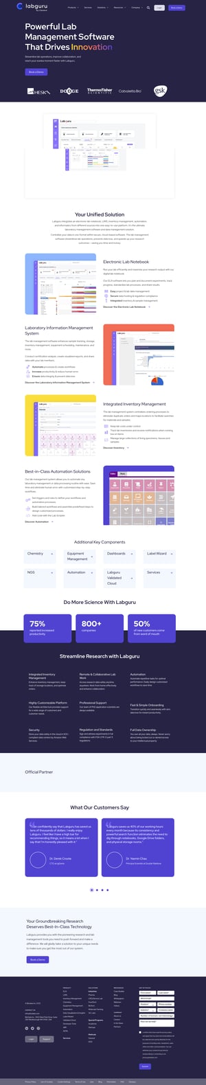labguru-hubspot-website-example