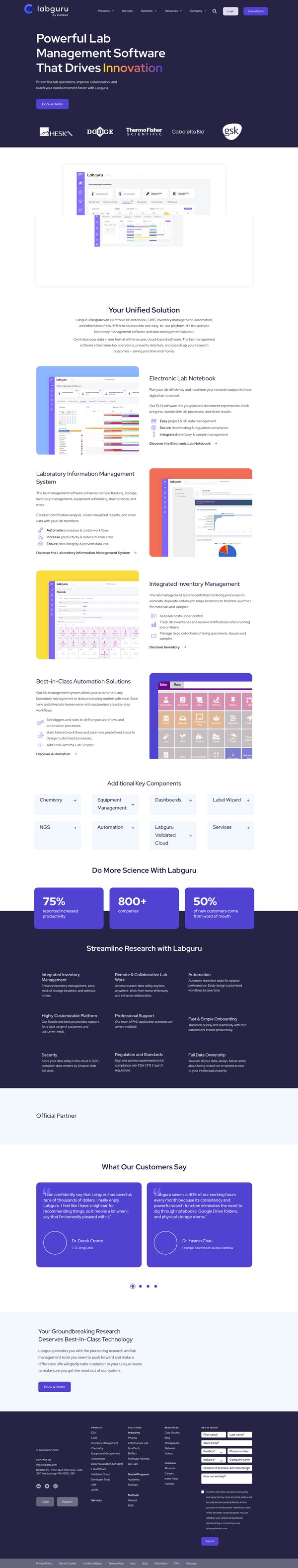 labguru-hubspot-website-example