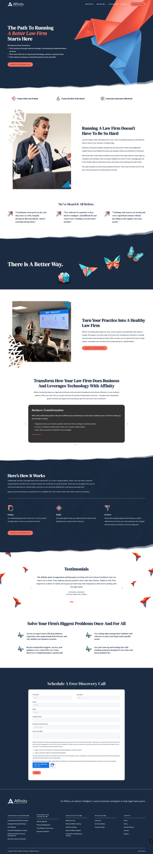 affinity-consulting-B2B-storytelling-website-example