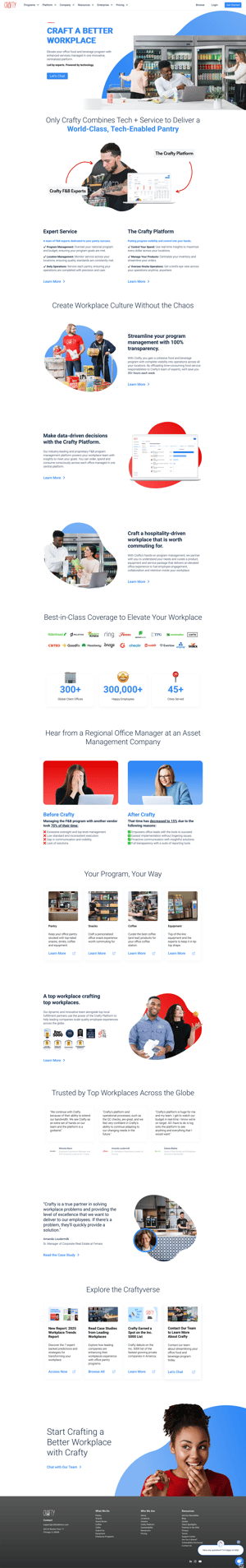 crafty-delivers-B2B-storytelling-website-example