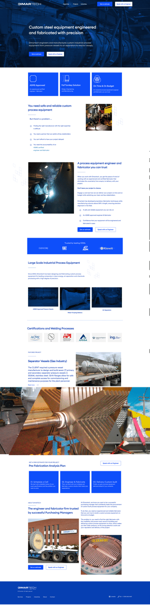 dimartech-B2B-storytelling-website-example