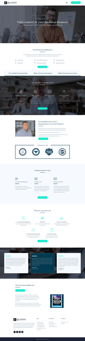 foncannon-tax-B2B-storytelling-website-example