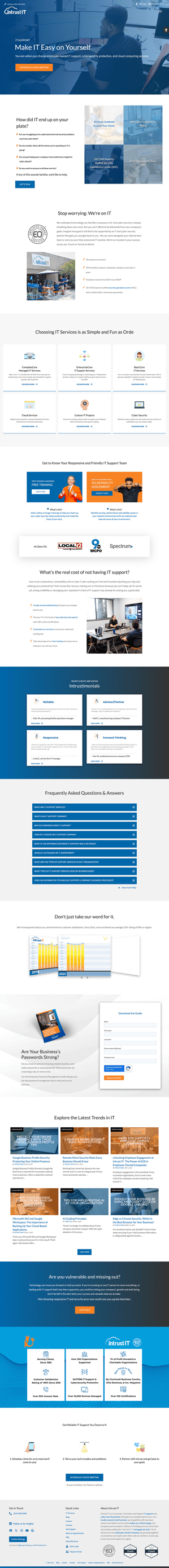 intrust-it-B2B-storytelling-website-example