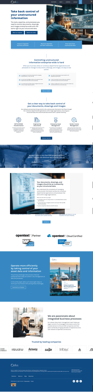 qellus-B2B-storytelling-website-example