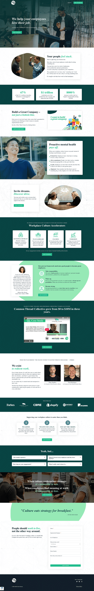 tell-me-your-dreams-B2B-storytelling-website-example