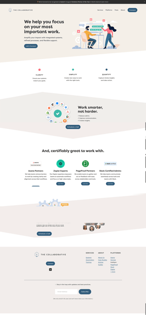 thecollaborative-B2B-storytelling-website-example