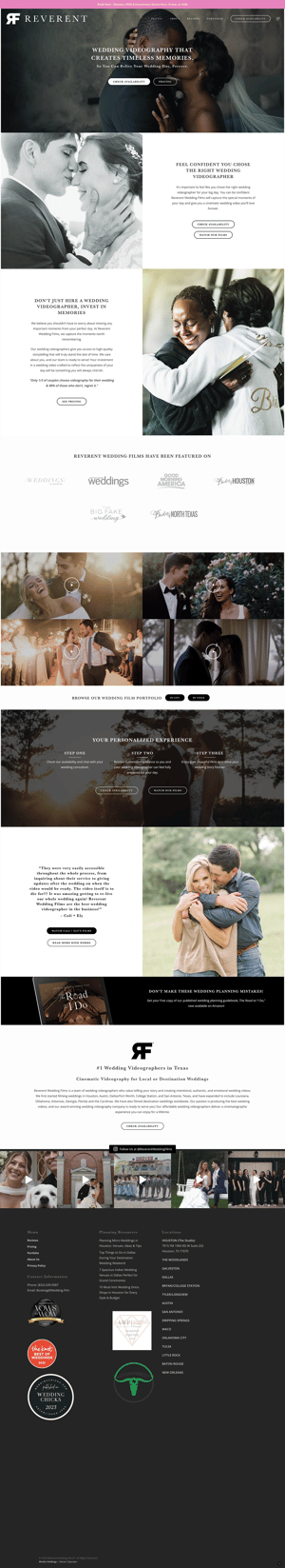 wedding-film-B2B-storytelling-website-example