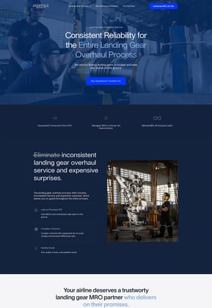 aerospacerotables-b2b-storytelling-website-example