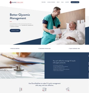 glucostabilizer-b2b-storytelling-website-example